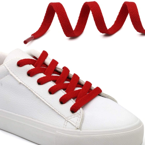 GRAH SANGRAH® (2 Pair) Shoelaces for Hiking Shoes, Outdoor Walking Sneakers, Outdoor Hiking, Climbing, Basketball, Work Boot, Running , Sport Shoes  - 120 CM, Red